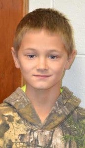KES runner-up, Aidan Hadley, 5th grade.
