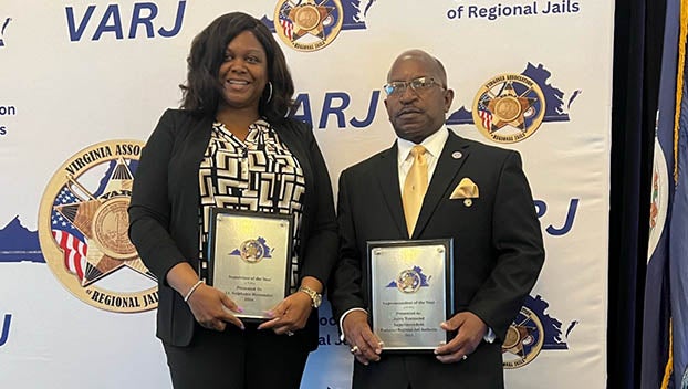 Piedmont Regional Jail staff awards