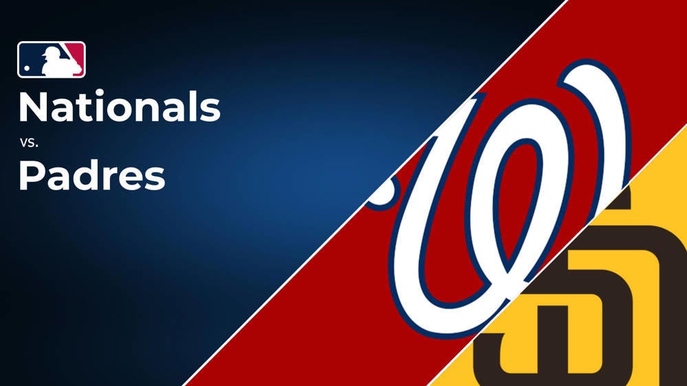 How to Watch the Nationals vs. Padres Game: Streaming & TV Channel Info for July 24