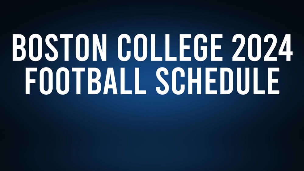 Boston College 2024 Football Schedule, Record, Results Kenbridge