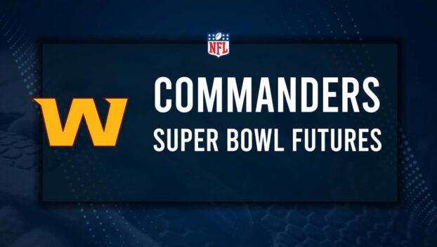 Washington Commanders Super Bowl and NFL Playoff Odds