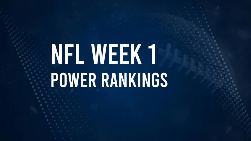 Chiefs, 49ers, Week 1 NFL Power Rankings