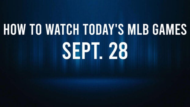 How to Watch MLB Baseball on Saturday, Sept. 28: TV Channel, Live Streaming, Start Times