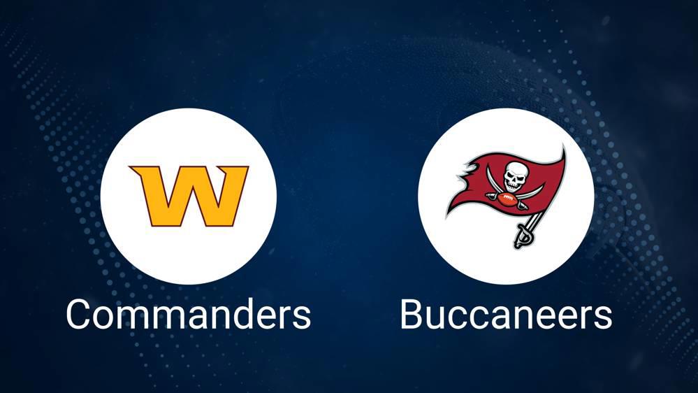 Where to Watch Commanders vs. Buccaneers on TV or Streaming Live - Sept. 8