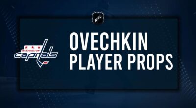 Alexander Ovechkin Player Prop Bets for the Capitals vs. Canadiens Game - October 31