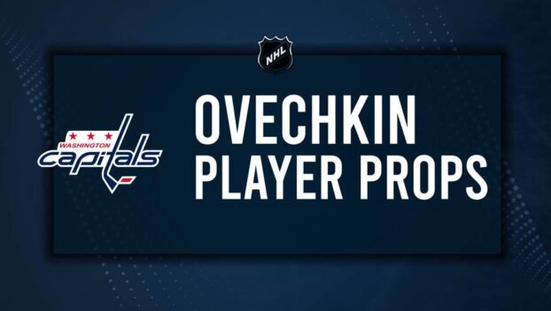 Alexander Ovechkin Player Prop Bets for the Capitals vs. Flyers Game - October 22