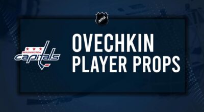 Alexander Ovechkin Player Prop Bets for the Capitals vs. Golden Knights Game - October 15