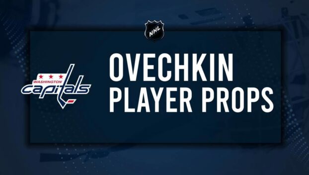 Alexander Ovechkin Player Prop Bets for the Capitals vs. Golden Knights Game - October 15