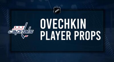 Alexander Ovechkin Player Prop Bets for the Capitals vs. Rangers Game - October 29