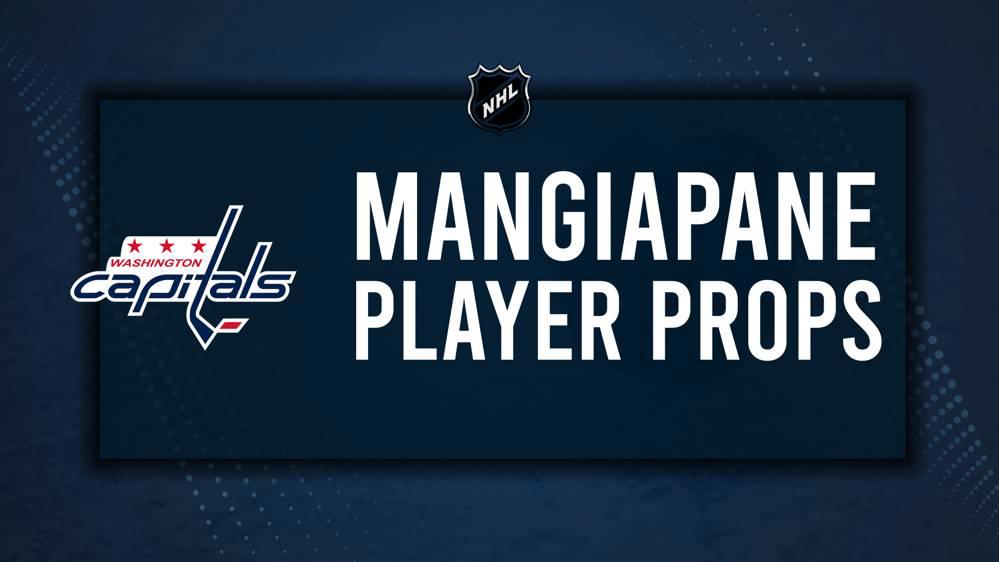 Andrew Mangiapane Player Prop Bets for the Capitals vs. Devils Game - October 12