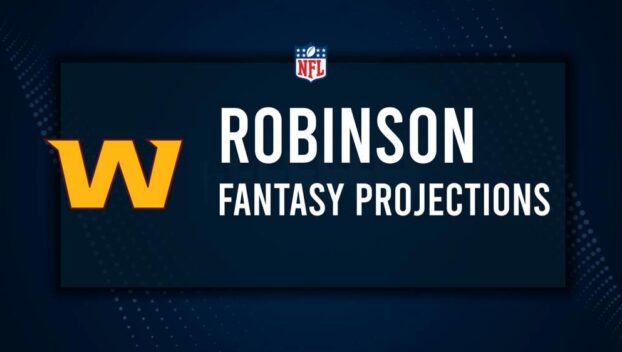 Brian Robinson Jr. Fantasy Projections: Week 7 vs. the Panthers