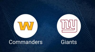 Commanders vs. Giants: Odds, Moneyline, and Spread - Week 9