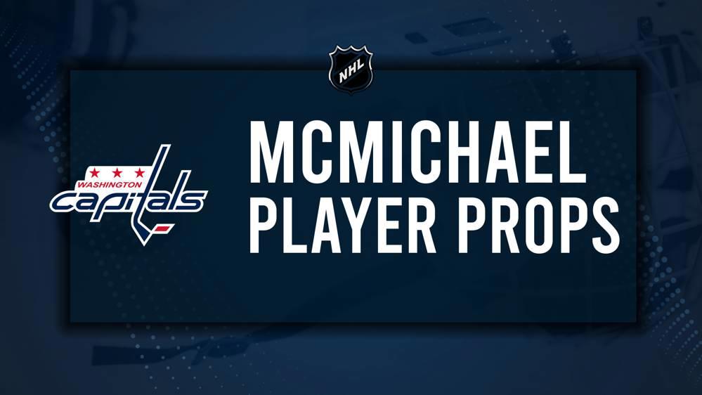 Connor McMichael Player Prop Bets for the Capitals vs. Canadiens Game - October 31