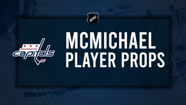 Connor McMichael Player Prop Bets for the Capitals vs. Devils Game - October 12