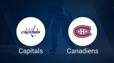 How to Pick the Capitals vs. Canadiens Game with Odds, Spread, Betting Line and Stats – October 31