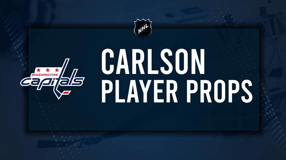 John Carlson Player Prop Bets for the Capitals vs. Canadiens Game - October 31