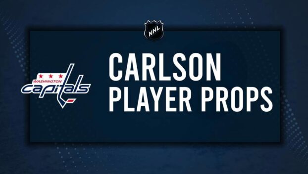 John Carlson Player Prop Bets for the Capitals vs. Lightning Game - October 26