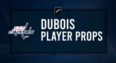 Pierre-Luc Dubois Player Prop Bets for the Capitals vs. Lightning Game - October 26