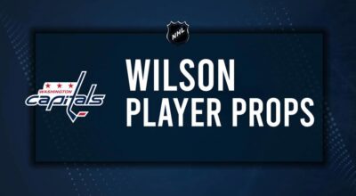 Tom Wilson Player Prop Bets for the Capitals vs. Devils Game - October 12