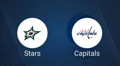 Where to Watch Dallas Stars vs. Washington Capitals on TV or Streaming Live - October 17