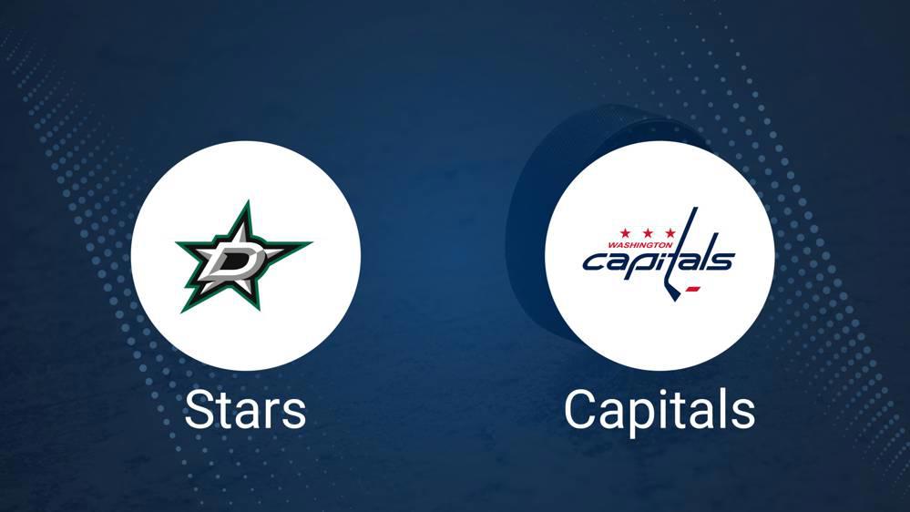 Where to Watch Dallas Stars vs. Washington Capitals on TV or Streaming Live - October 17