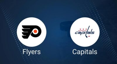 Where to Watch Philadelphia Flyers vs. Washington Capitals on TV or Streaming Live - October 22