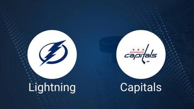 Where to Watch Tampa Bay Lightning vs. Washington Capitals on TV or Streaming Live - October 26