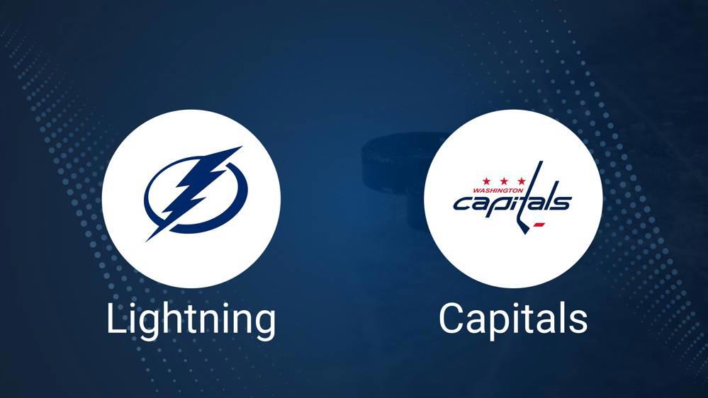 Where to Watch Tampa Bay Lightning vs. Washington Capitals on TV or Streaming Live - October 26