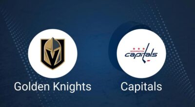 Where to Watch Vegas Golden Knights vs. Washington Capitals on TV or Streaming Live - October 15