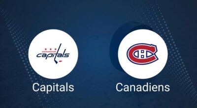 Where to Watch Washington Capitals vs. Montreal Canadiens on TV or Streaming Live - October 31