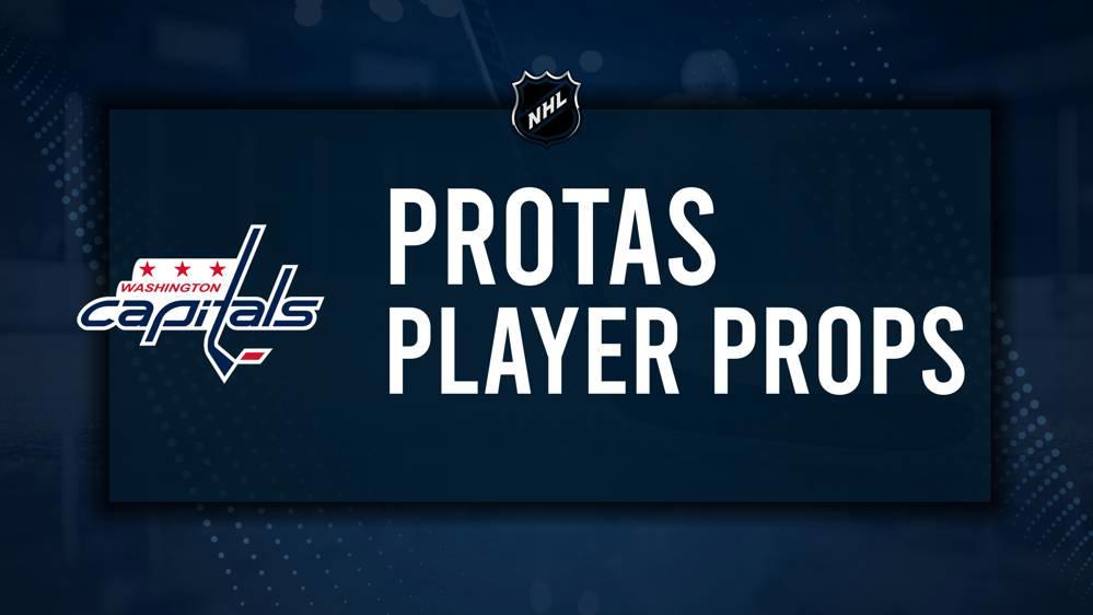 Aliaksei Protas Player Prop Bets for the Capitals vs. Islanders Game - November 29