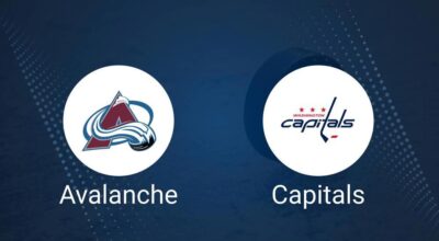 Avalanche vs. Capitals Injury Report Today - November 15