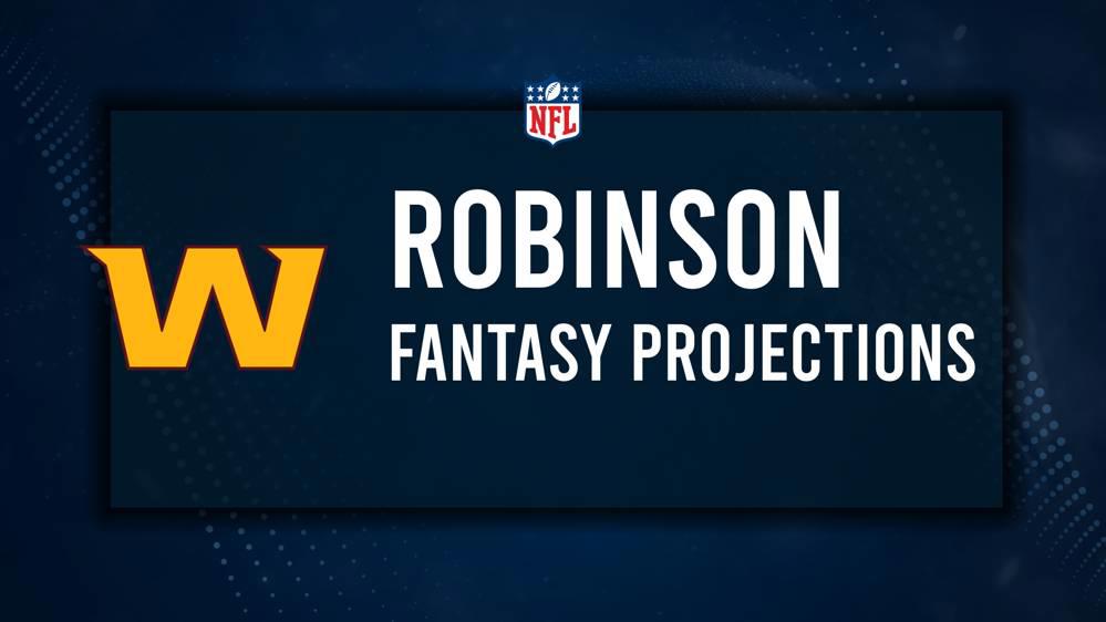 Brian Robinson Jr. Fantasy Projections: Week 10 vs. the Steelers