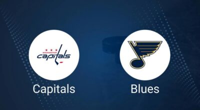 Capitals vs. Blues Injury Report Today - November 9