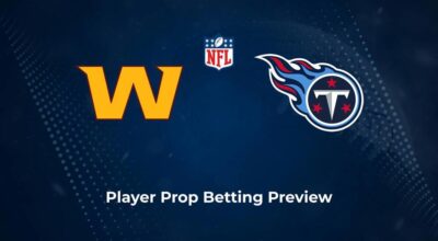 Commanders vs. Titans Player Props & Odds – Week 13