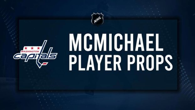 Connor McMichael Player Prop Bets for the Capitals vs. Avalanche Game - November 15