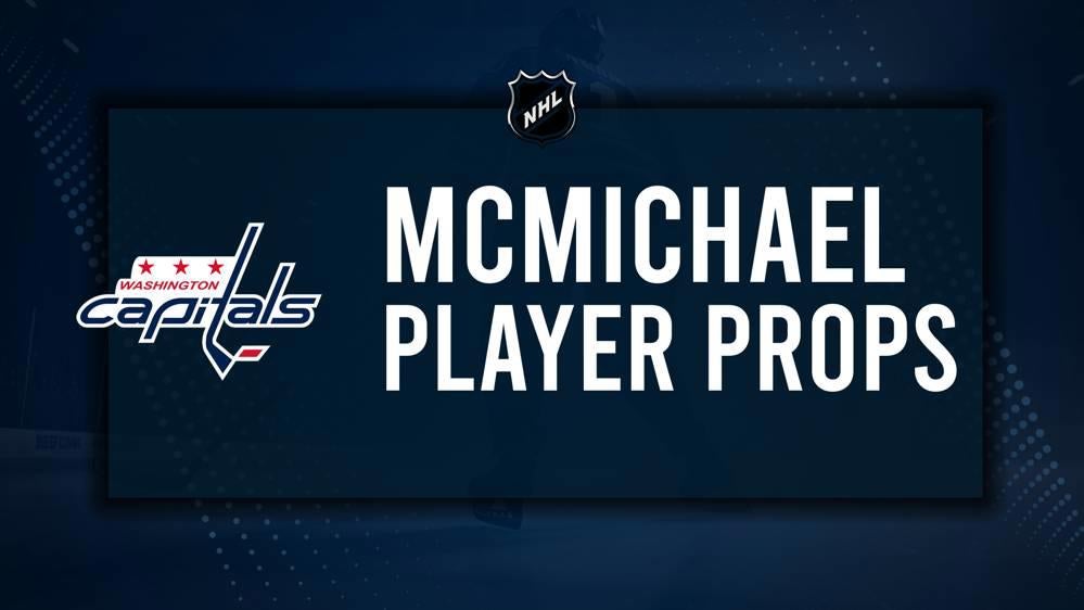 Connor McMichael Player Prop Bets for the Capitals vs. Avalanche Game - November 15