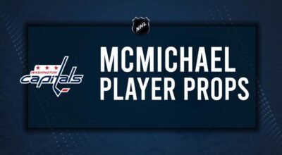 Connor McMichael Player Prop Bets for the Capitals vs. Hockey Club Game - November 18