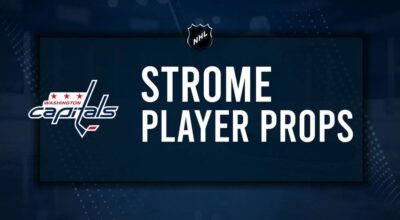 Dylan Strome Player Prop Bets for the Capitals vs. Avalanche Game - November 21