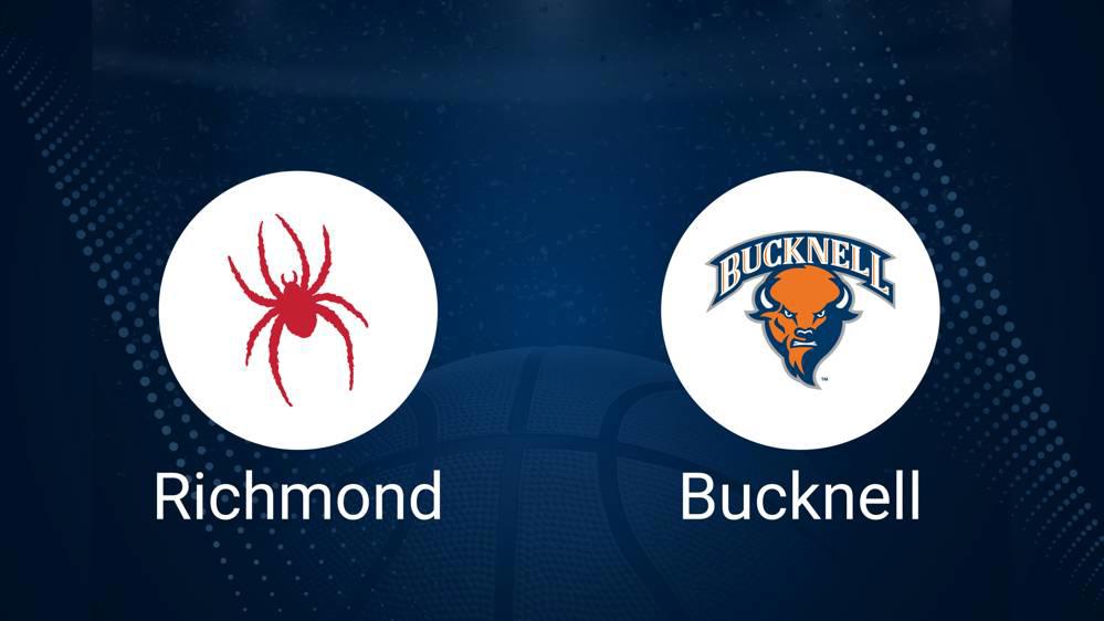 How to Watch Richmond vs. Bucknell on TV or Live Stream - November 16