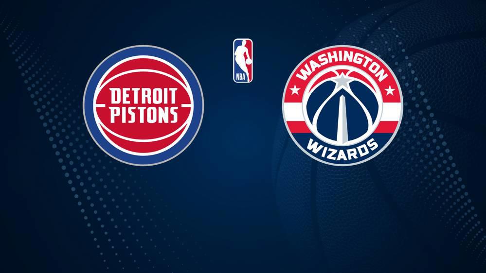 How to Watch the Pistons vs. Wizards Game: Streaming & TV Channel Info for November 17