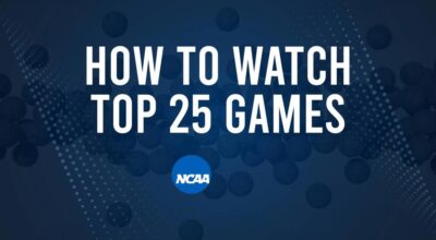 How to Watch Top 25 College Basketball Games - Thursday, November 21