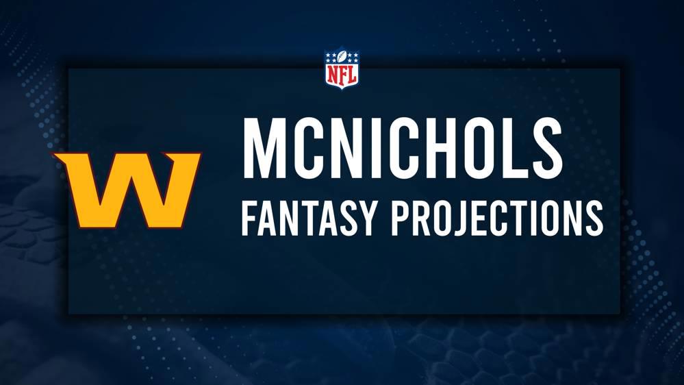 Jeremy McNichols Fantasy Projections: Week 11 vs. the Eagles