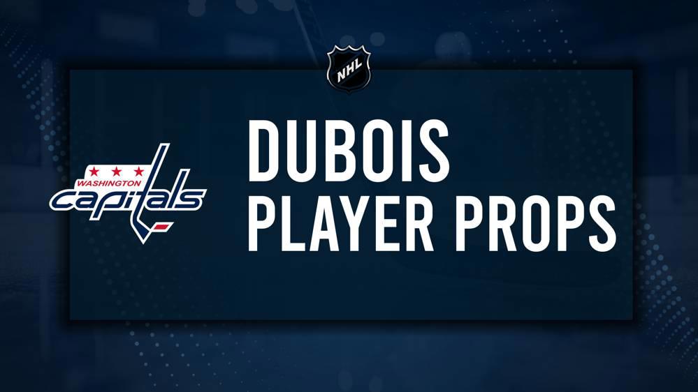 Pierre-Luc Dubois Player Prop Bets for the Capitals vs. Hockey Club Game - November 18