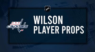 Tom Wilson Player Prop Bets for the Capitals vs. Avalanche Game - November 21