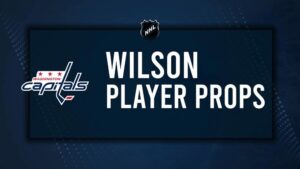 Tom Wilson Player Prop Bets for the Capitals vs. Predators Game - November 6