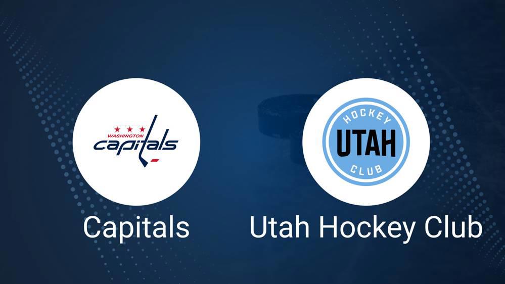 Where to Watch Utah Hockey Club vs. Washington Capitals on TV or Streaming Live - November 18