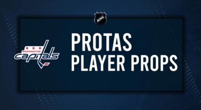 Aliaksei Protas Player Prop Bets for the Capitals vs. Blackhawks Game - December 17