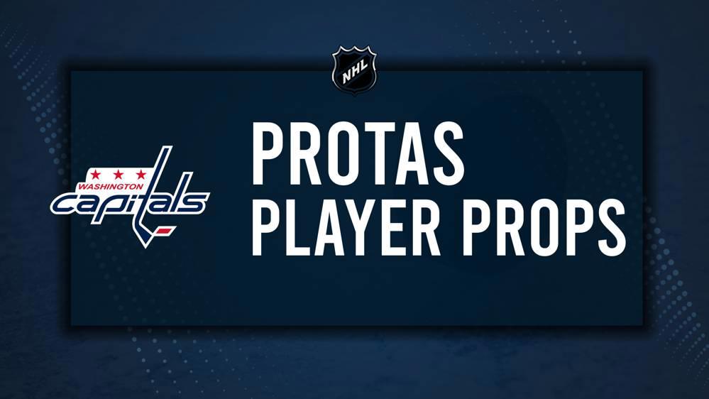 Aliaksei Protas Player Prop Bets for the Capitals vs. Maple Leafs Game - December 6