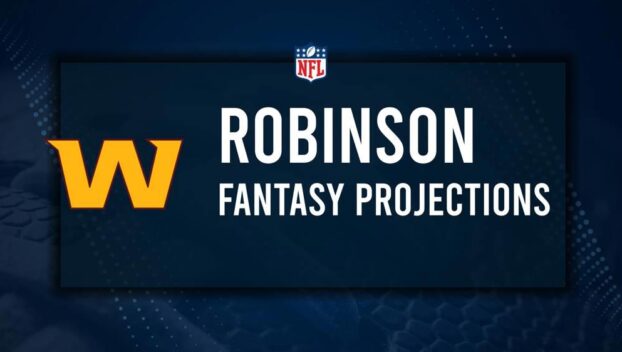 Brian Robinson Jr. Fantasy Projections: Week 18 vs. the Cowboys